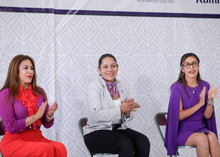 Cuautle impulsa liderazgo femenino en todos los niveles de representación social