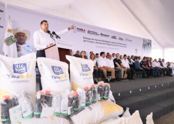 Entrega Gobernador Armenta 18 mdp en Obra Comunitaria y apoyos al campo en Tlachichuca