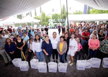 Con gran éxito concluye segunda entrega de apoyos alimentarios en San Andrés Cholula