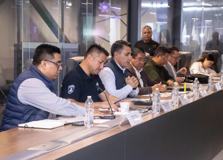 Permanece diálogo y cooperación interinstitucional para paz social en Puebla
