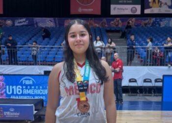 Andrea López, de Upaep, medallista en el FIBA AmeriCup U16