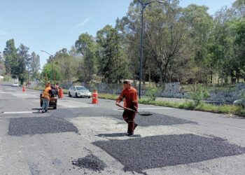 Campaña Bacheando Puebla fortalece infraestructura vial
