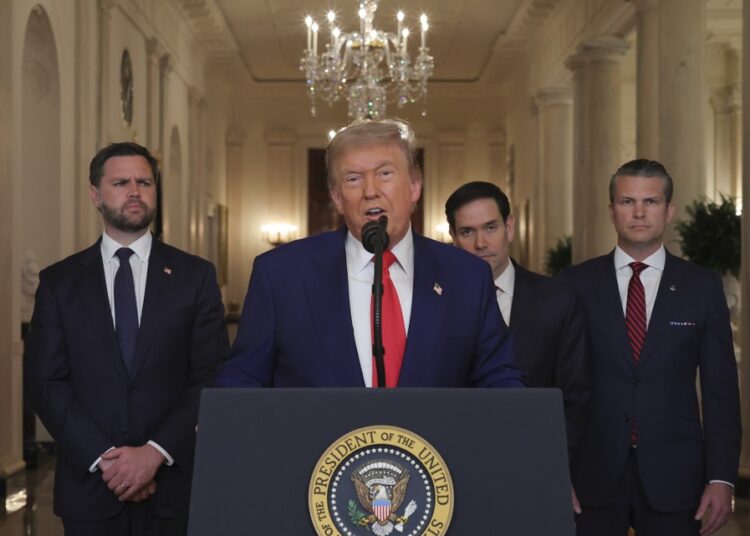 Trump advierte a Irán tras ataques contra instalaciones nucleares