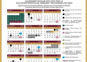 SEP presenta proyecto del Calendario Escolar 2025-2026