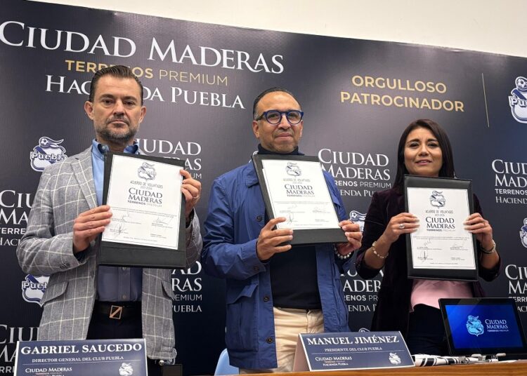 Club Puebla y Ciudad Maderas extienden alianza por un año más
