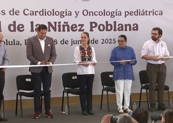 Sheinbaum inaugura Torres de Cardiología y Oncología Pediátrica