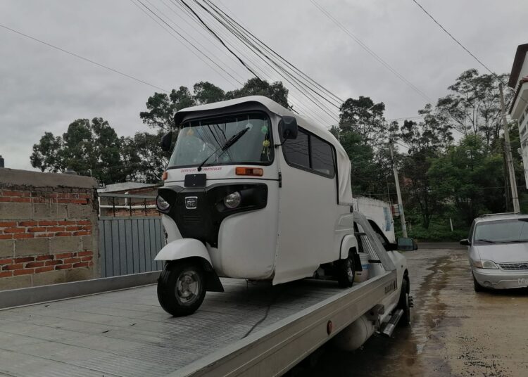 En Cuautlancingo realizan operativos para regular operación de mototaxis