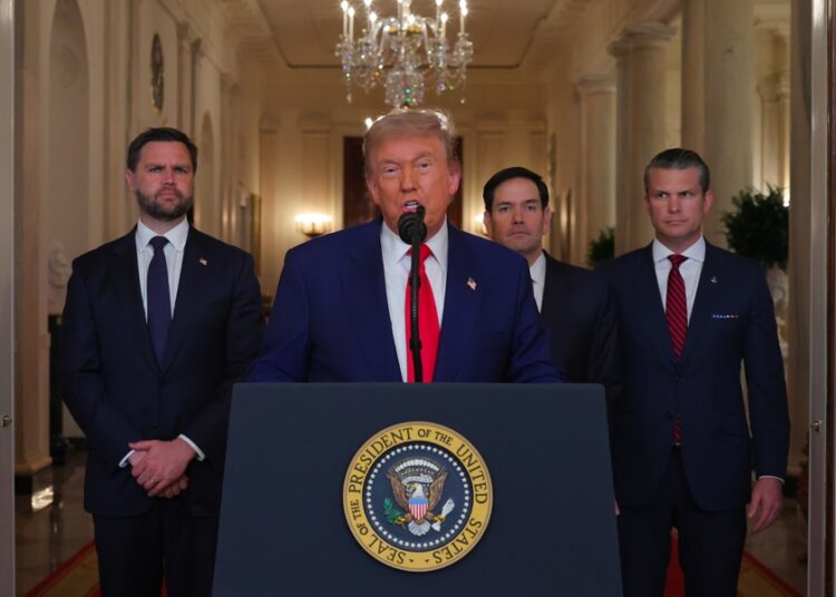 Trump registra saldo blanco tras ataque iraní contra la base de Catar