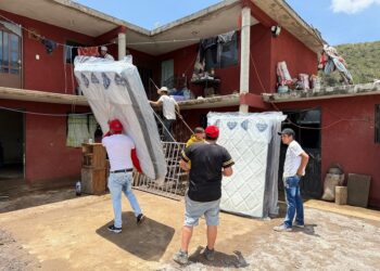 Secretaría de Bienestar atiende a familias afectadas por lluvias