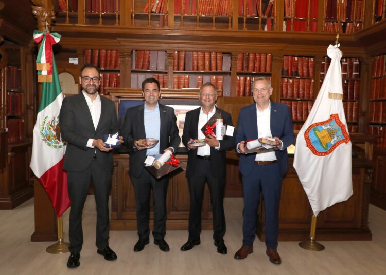 Recibe Gobierno de la Ciudad a diputados alemanes