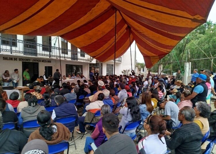 Habitantes de Atoyatenco donan predio al Ayuntamiento de Texmelucan para nuevo panteón
