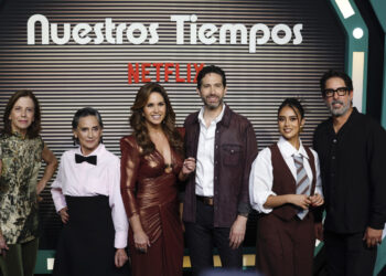 Lucero vuelve al cine con ‘Nuestros Tiempos’