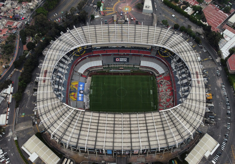 El Estadio Azteca se transforma para ser el primero con tres Mundiales