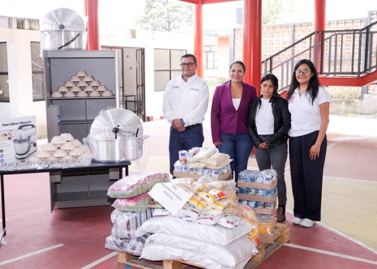 Más de 4 mil estudiantes de San Andrés Cholula se beneficiarán con dotaciones alimentarias