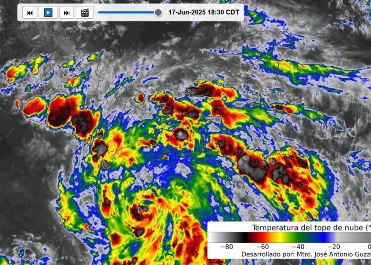Se prevén lluvias fuertes miércoles, jueves y viernes por tormenta Erick