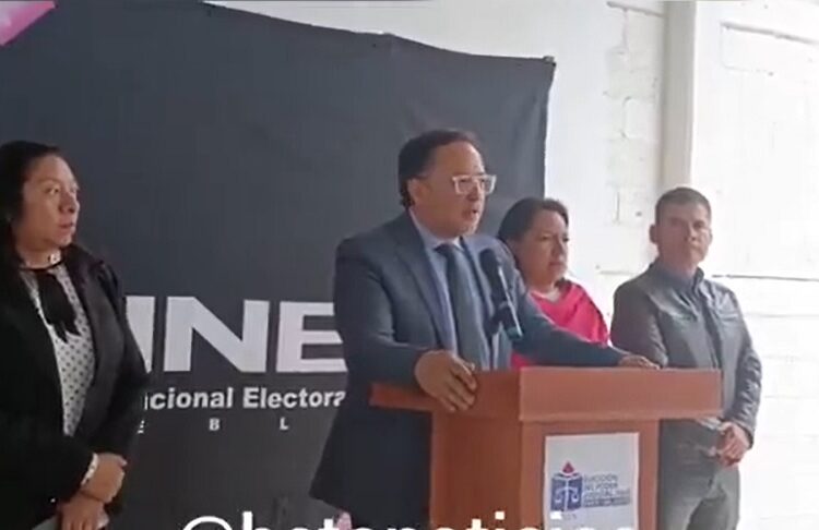 INE en Puebla reporta robo de 500 boletas