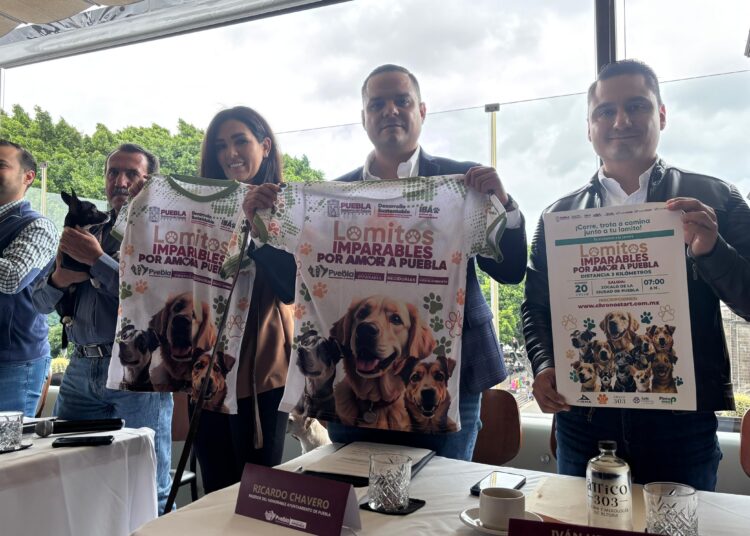 Anuncian “Lomitos Imparables Por amor a Puebla” carrera recreativa con perros (Video)