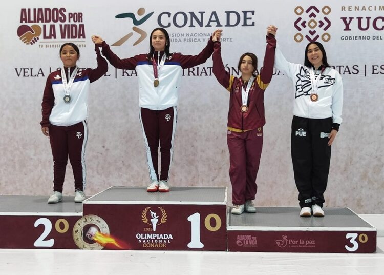 Puebla, a 3 medallas de las 100 en Olimpiada Nacional 2025