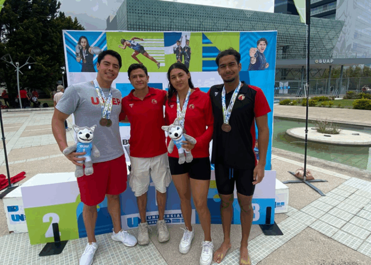 Natación UPAEP cosecha 7 medallas en Universiada Nacional 2025