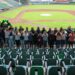 Pericos de Puebla imparten clínica deportiva a menores del Centro de Día