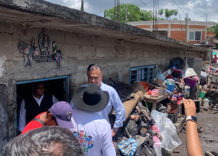Bienestar garantiza atención a comunidades afectadas por tromba