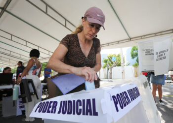 Abren las casillas para la elección del Poder Judicial