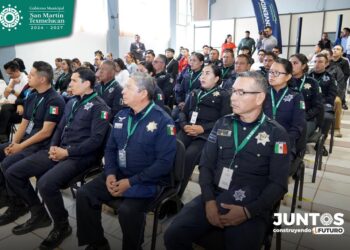 Policías de Texmelucan se capacitan sobre competencias básicas