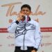 Cayó la primera medalla en atletismo para Puebla en Olimpiada Nacional 2025