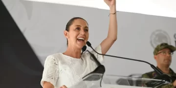 Claudia Sheinbaum supervisa construcción del hospital general Agustín O´Horan del IMSS bienestar en Yucatán
