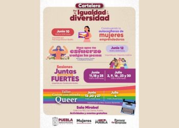 Secretaría de las Mujeres invita a talleres de empoderamiento y diversidad