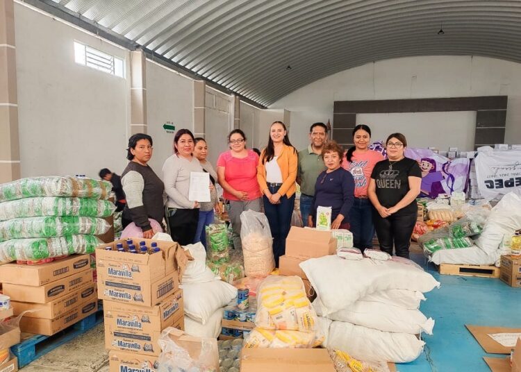 Sedif fortalece entrega de apoyos alimentarios en 27 microrregiones del estado