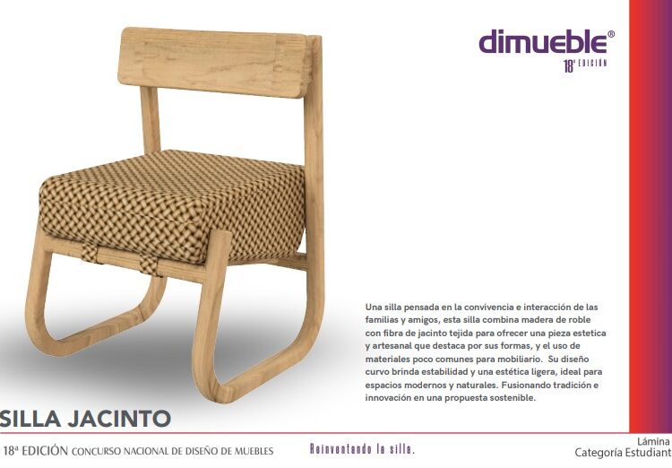 Estudiante Anáhuac es finalista del Concurso Nacional de Diseño Dimueble 2025