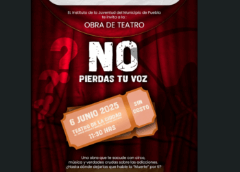 Asiste a la obra “No pierdas tu voz”: Teatro para prevenir adicciones en jóvenes