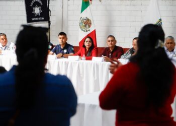 Tonantzin Fernández encabeza Estrategia de Seguridad con participación de los tres niveles de gobierno