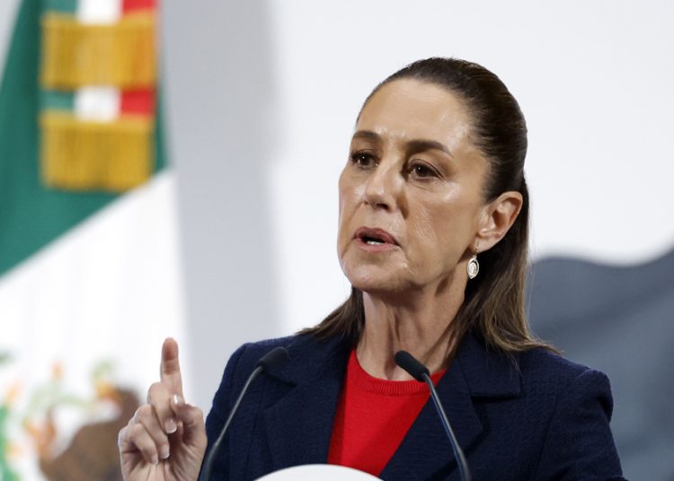 Sheinbaum condena la protesta contra gentrificación en México