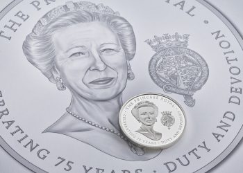 Princesa Ana protagoniza su primera moneda oficial