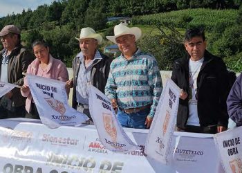 Inician obras comunitarias en Xiutetelco