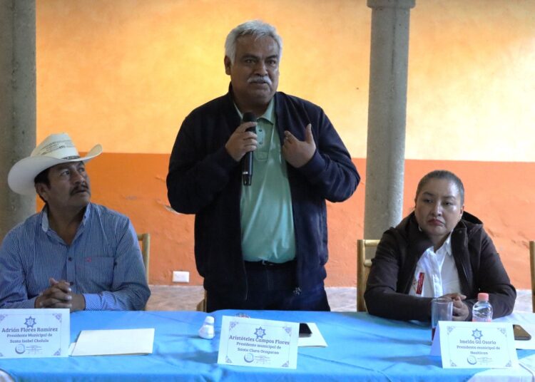 Se coordinan 6 municipios en seguridad