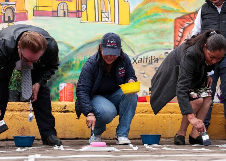Lupita Cuautle promueve movilidad responsable en San Andrés Cholula