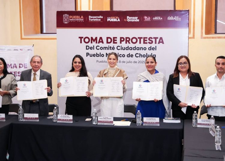 Instalan Comité Pueblo Mágico Cholula para fortalecer la promoción turística