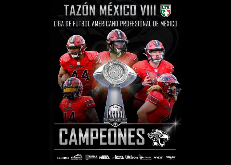 Los Mexicas son campeones de la LFA en Puebla