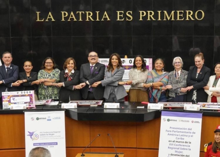 Lotenal coloca en sus billetes la XVI Conferencia Regional sobre la Mujer de América Latina y el Caribe