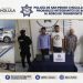 Policía de San Pedro Cholula captura a tres probables integrantes de banda dedicada al robo de transporte de carga