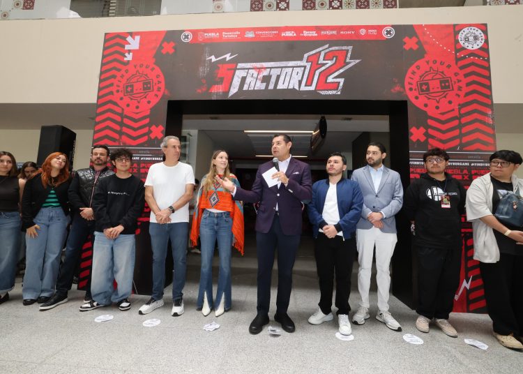 Puebla, epicentro de gamers; Alejandro Armenta pone en marcha S Factor 12