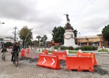 ASE investiga fallas en rehabilitación de la Avenida Juárez