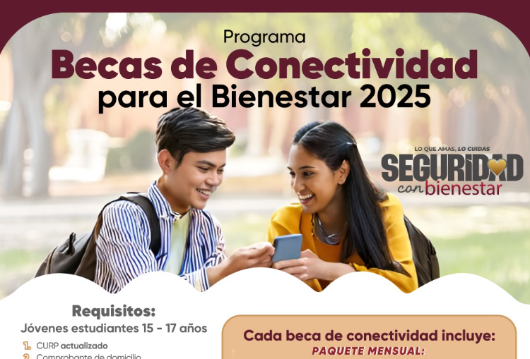 Inicia registro para Becas de Conectividad 2025