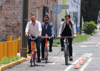 Ayuntamiento supervisa ampliación de la red de infraestructura ciclista de la capital