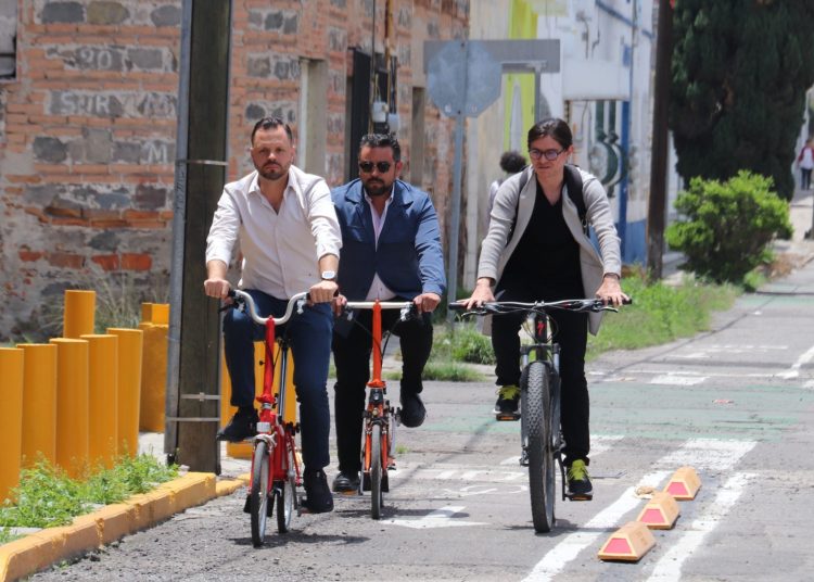 Ayuntamiento supervisa ampliación de la red de infraestructura ciclista de la capital