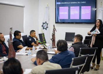 Para seguridad de la ciudadanía, Policía Auxiliar se certifica en tema de igualdad