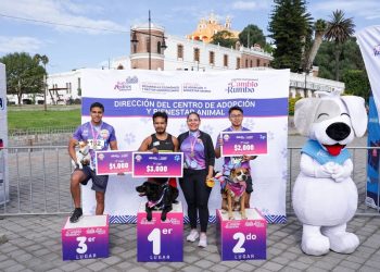 San Andrés Cholula celebra su Primera Carrera Canina
